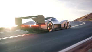 Volkswagen's All-Electric Pikes Peak Race Car Looks Like Something From Our Terrifying Sci-Fi Future